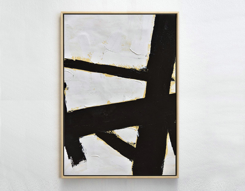 Large Abstract Painting On Canvas,Minimalist Painting On Canvas, Palette Knife Vertical Minimal Art - Large Abstract Art Handmade Acrylic Painting